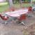 Table & Chairs from Sears Ago Has Valuable Pedestal Legs & Feet 2 thumbnail