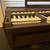 vintage 70s GE 3-Octave Air Chord Electric Organ keyboard + legs brown 6 thumbnail
