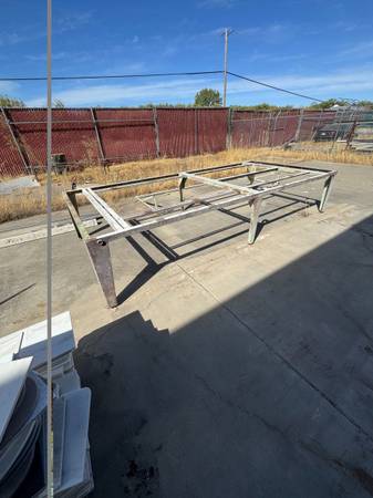 Large metal table frame 1