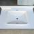 36" BATHROOM VANITY Greer White Semi-Recessed Single Vessel Sink Top 3 thumbnail