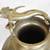 Indian or Sri Lankan brass water vessel with leopard form handle 4 thumbnail