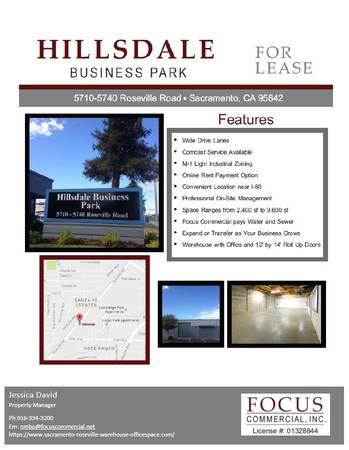 Office and Warehouse Space Available! 1