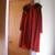 Woman's red-rust coat with MINK shawl collar 1 thumbnail