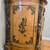 Egyptian Antique Golden Birdseye Maple Ormolu Covered Corner Cabinet 3 thumbnail