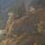 Antique painting Kochel am See mountain Germany 2 thumbnail