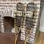 Pair of antique snow shoes snowshoes 1 thumbnail