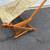 Mid-Century Modern MCM Folding Teak Rope Chair Hammock 3 thumbnail