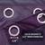 Premium Velvet Purple Curtains, Grommet, 2 Panels 52"W x 96"L 4 thumbnail
