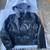 Leather jacket with hoodie, Boy size 7 1 thumbnail