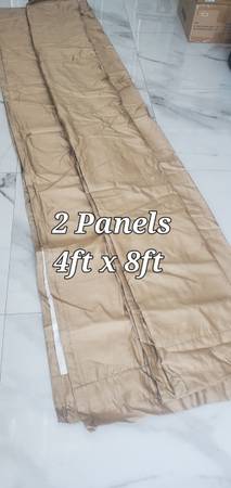 Drapes Gold Colored 1
