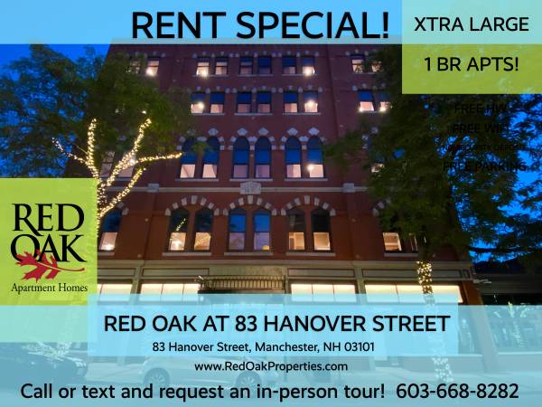 $1,949 / 2br - 867ft2 - New Downtown Apt - ALL UTILITIES INCLUDED + FREE GARAGE PARKING (Hanover St., Manchester)63931653730819120