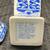 Vintage Blue And White Chinoiserie Chinese Frog Vase 3 thumbnail