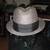 Beaver Brand Straw Fedora Milamete Size 7 Gray 2 thumbnail
