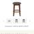 Canadel Yellow Farmhouse Stools 2 thumbnail