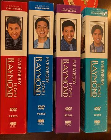 DVD Everybody Loves Raymond Seasons 1,3,5,7 1
