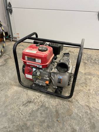 PREDATOR 2 in., 212cc Gasoline Engine Semi-Trash Water Pump, 158 GPM 1