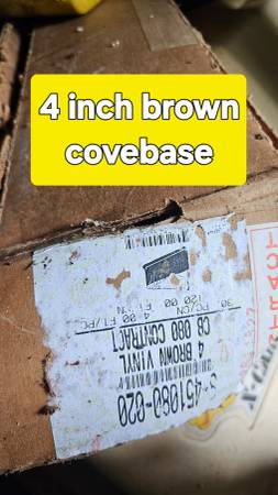 Covebase baseboard 4 inch over 50 feet 1