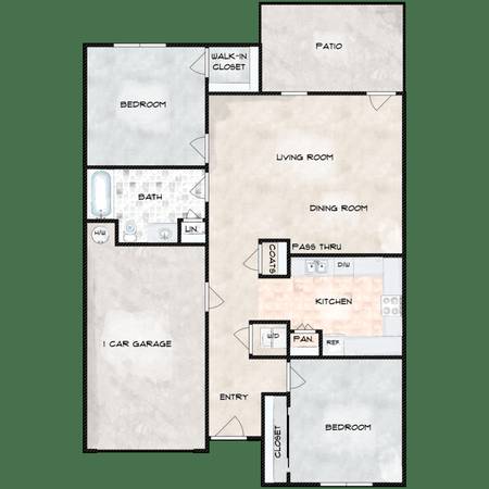 $2,195 / 2br - 965ft2 - 2 Bed 2 Bath Apartment Homes Heritage Villas (Lompoc)63663888402691120