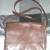 DKNY Brown Leather Handbag 1 thumbnail