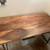 Excellent Live Edge Walnut slab Desk / Dining Table with Steel Base 2 thumbnail