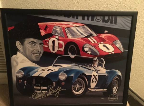 Caroll Shelby signed and # 1
