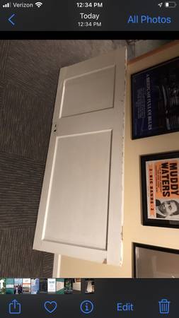 Old solid wooden door 1