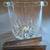 Vintage Cut Glass Mini Ice Bucket and Tongs 3 thumbnail