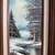 Vintage Winter Landscape Paintings by Reaves – Framed Pair (17.5”x11.5 4 thumbnail