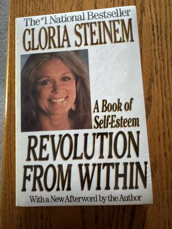UNOPENED/SEALED - Gloria Steinem "Revolution From Within" 1