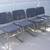 Four stacking upholstered chairs 4 thumbnail