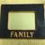 Vintage Decorative FAMILY photo 4x6 Picture ceramic Frame stand 1 thumbnail