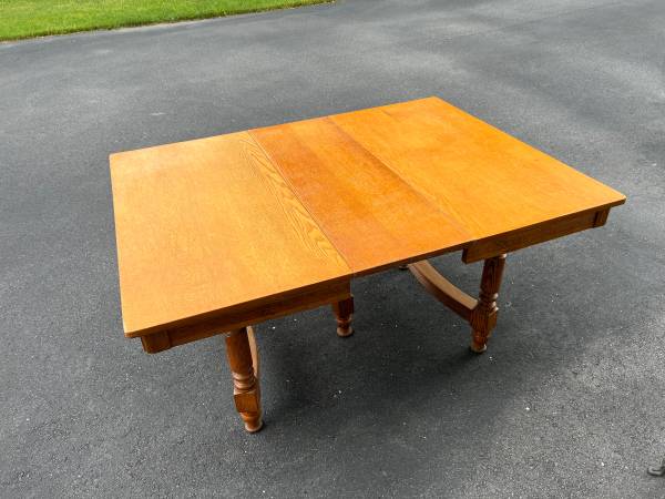 1-leaf wood table 1
