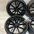 22” Staggered Vossen Gloss Black Wheels & Tires Mercedes 2 thumbnail