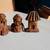 CHESS SET old AFRICAN hand carved wood 21 thumbnail