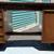 Lockable Executive Mid Mod Desk Mid Century Modern w/ Finished Back 2 thumbnail