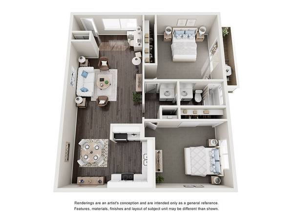 “Fully Renovated 2BR Available and Move-in Ready This Month! 1