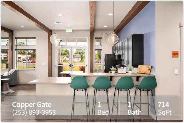 $1,703 / 1br - 714ft2 - Just what you wanted! A great 1 bed, 1 bath in Auburn (Auburn)63874305717507121