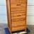 3-Drawer Solid Red Oak File Cabinet - LN 1 thumbnail
