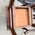 Vintage Federal Mahogany Single Drawer Side Table with Tapered Legs 10 thumbnail