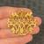 Anne Klein Gold Tone Fleur D'Lis Design Brooch Pin 3 thumbnail