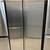 LIKE NEW Samsung side by side Stainless Steel refrigerator & warranty 1 thumbnail