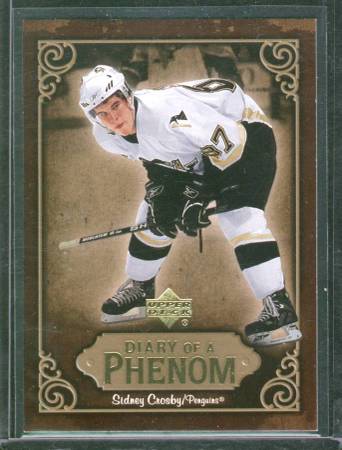 05-06 Upper Deck Sidney Crosby Diary of a Phenom DP23 Penguins 1