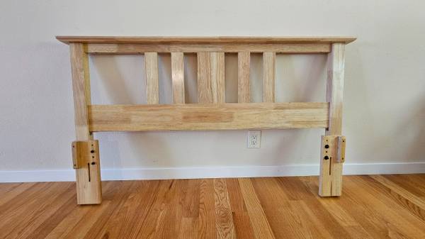 Solid Wood Full Size Headboard 1