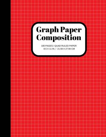Teachers! Graph Composition Notebook Grid Paper Notebook, Quad Ruled 1