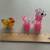Set of 2 Cute Bead Animals, Dog and Chicken 1 thumbnail