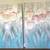 Vintage 80s Set of 2 Tulip Wall Art - Lee Reynolds Oil on Canvas 40"H 1 thumbnail