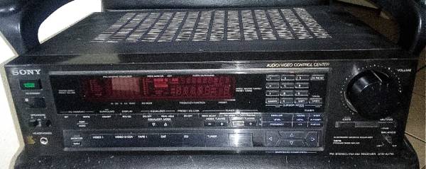 Sony STR-AV710 Stereo Receiver 1