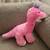 BAB Build-a-Bear Pink Apatosaurus Toy Stuffed Animal 8 thumbnail