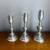 🕯️Vintage Silver Pewter Candlestick Holders Set of 3 Graduated Candle Stick 2 thumbnail