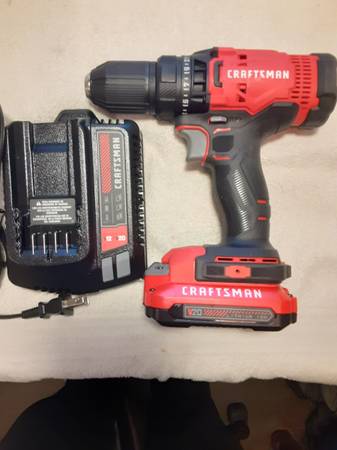 CORDLESS DRILL - 1/2" - WITH BATT. & CHARGER - NEW ! 1